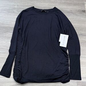 Athleta Black Long Sleeve Men's Shirt
